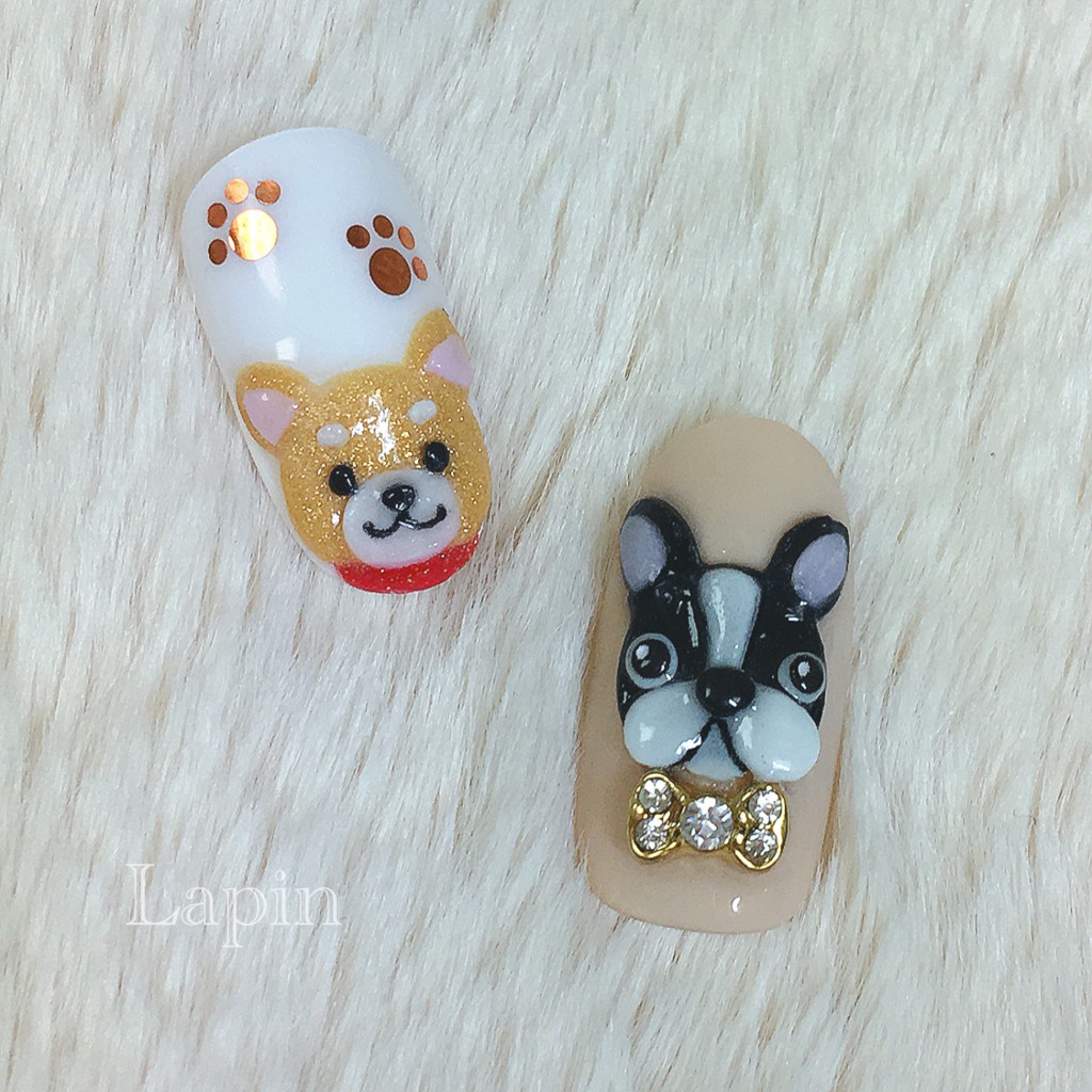 18年は戌年ネイル Lapin 18年は戌年ネイル Lapin
