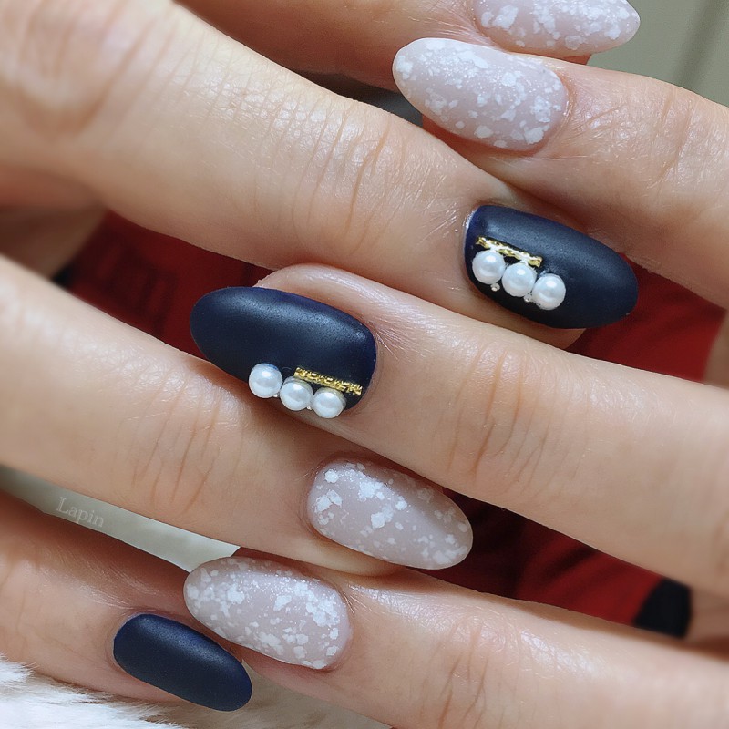 スワロフスキーネイル♫