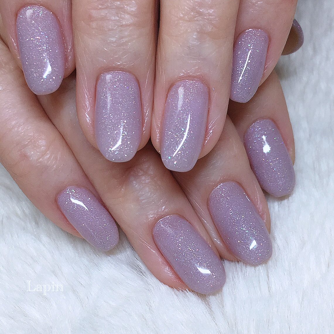 ワンカラーネイルのお客様♫ 西荻窪 ネイルサロン｜ラパン