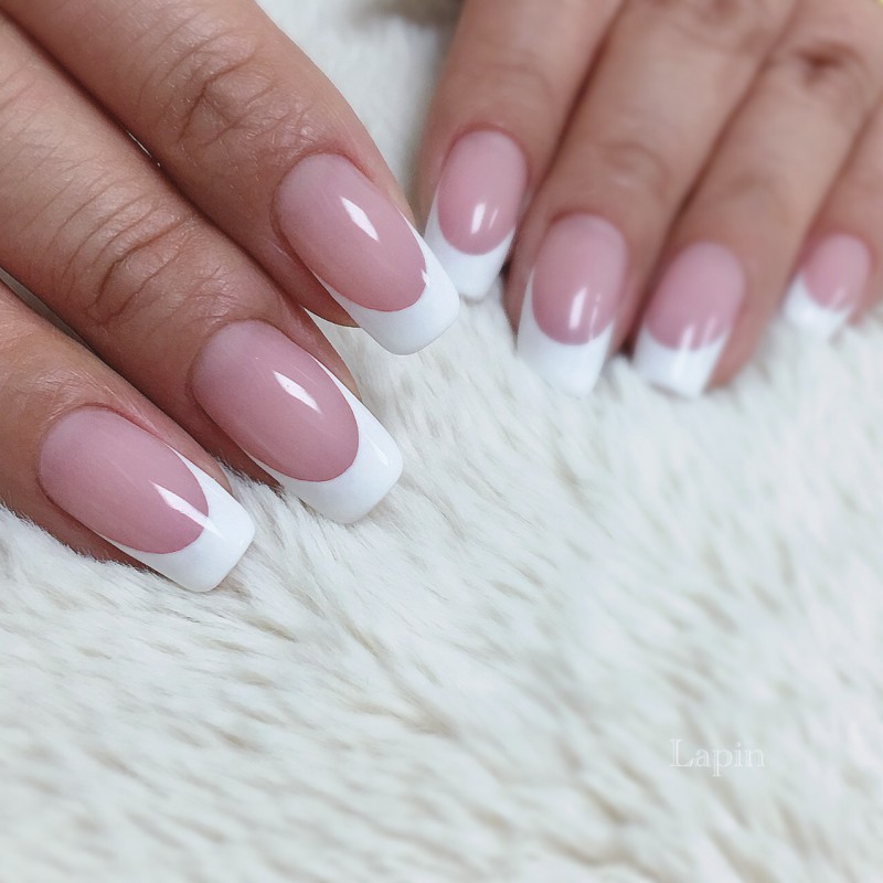 フレンチネイル＆天然石ネイル♫