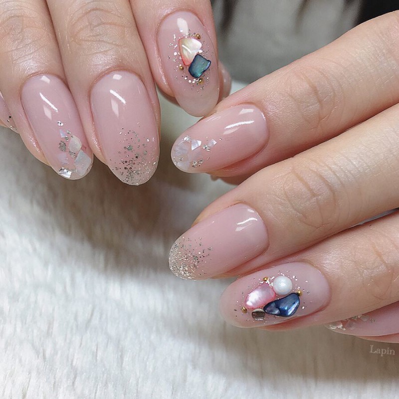 ブライダルネイル＆new ミラーネイル♫