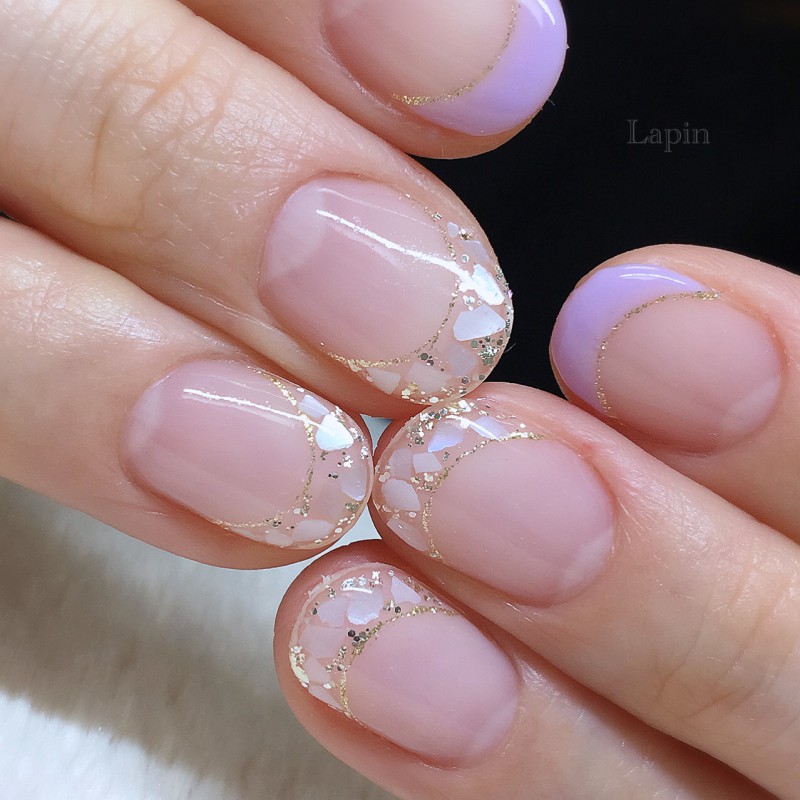 人気のシェルネイル♫